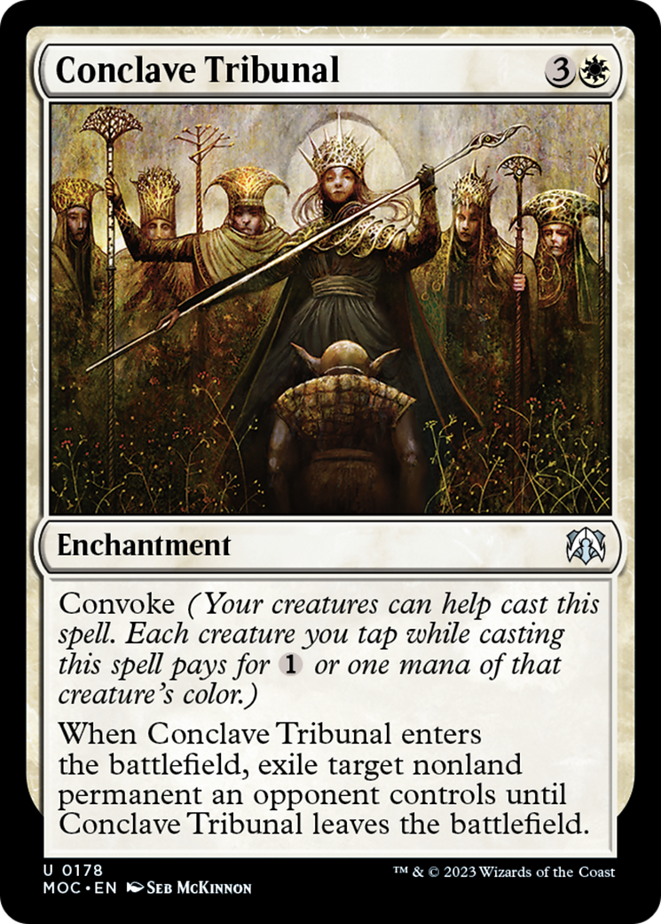 Conclave Tribunal [March of the Machine Commander] | Exor Games New Glasgow