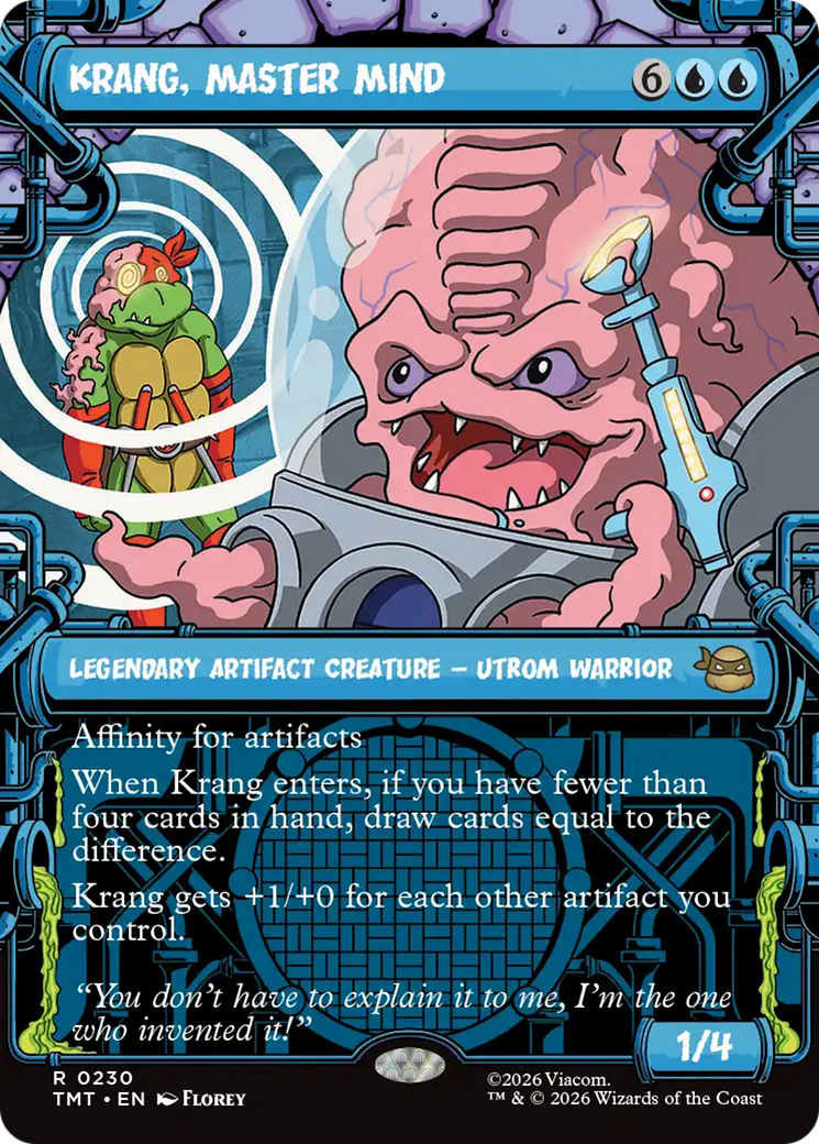 Krang, Master Mind (Showcase) [Teenage Mutant Ninja Turtles] | Exor Games New Glasgow