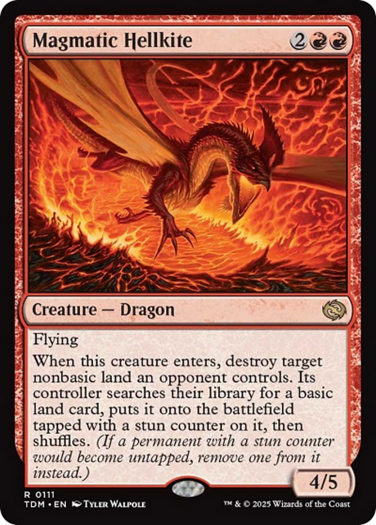 Magmatic Hellkite [Tarkir: Dragonstorm] | Exor Games New Glasgow