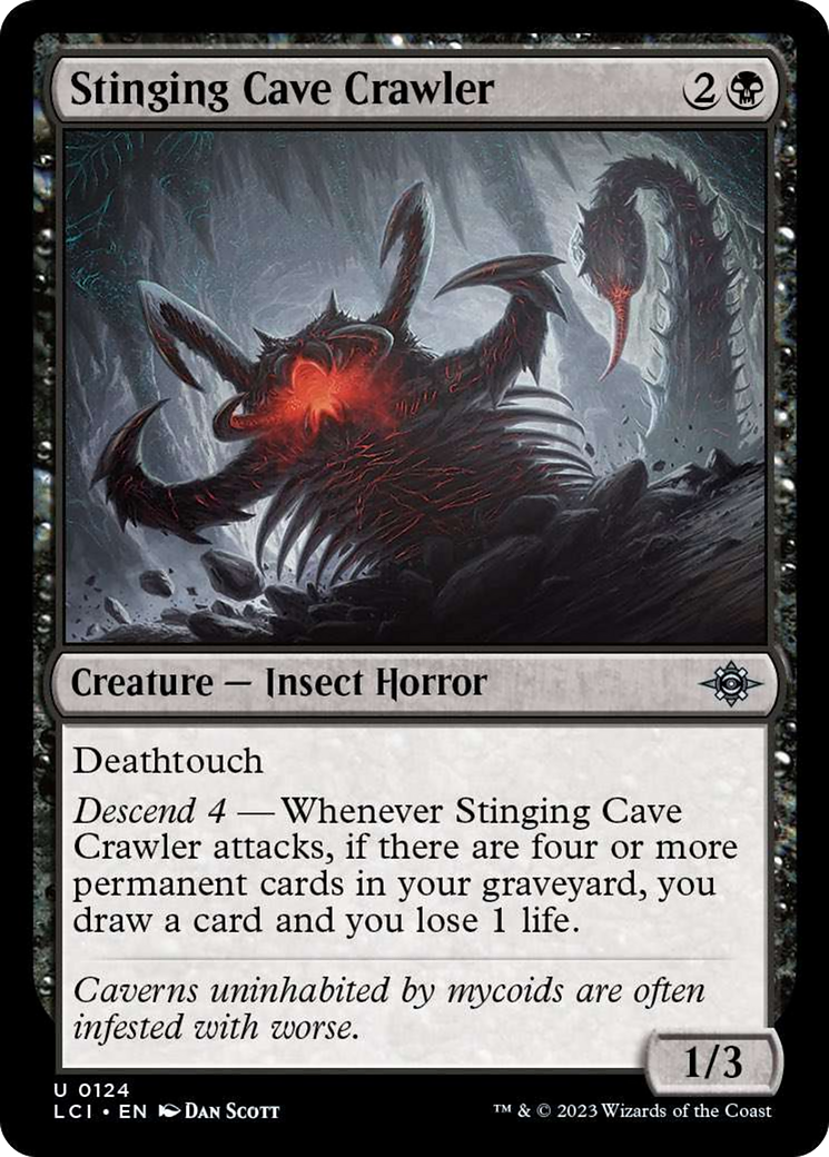 Stinging Cave Crawler [The Lost Caverns of Ixalan] | Exor Games New Glasgow