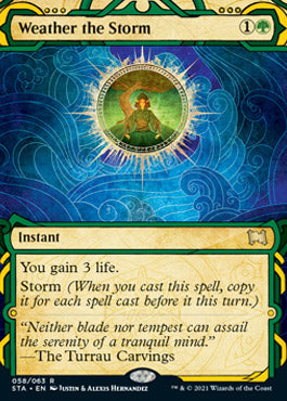Weather the Storm (Foil Etched) [Strixhaven: Mystical Archive] | Exor Games New Glasgow