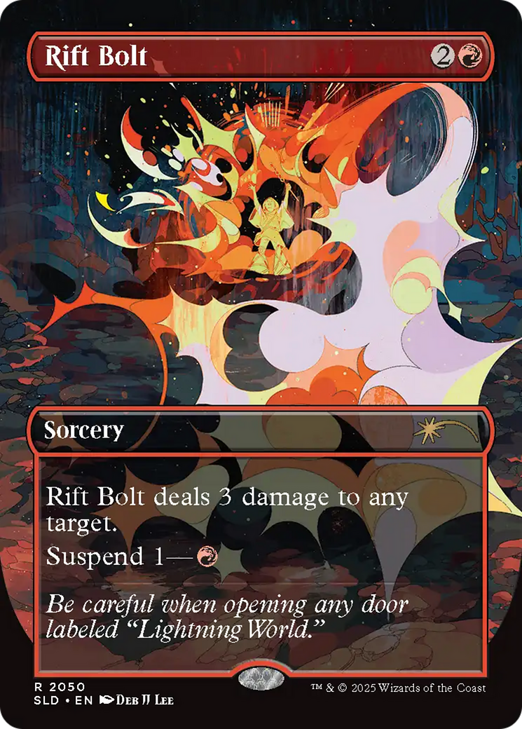 Rift Bolt (2050) (Rainbow Foil) [Secret Lair Drop Series] | Exor Games New Glasgow