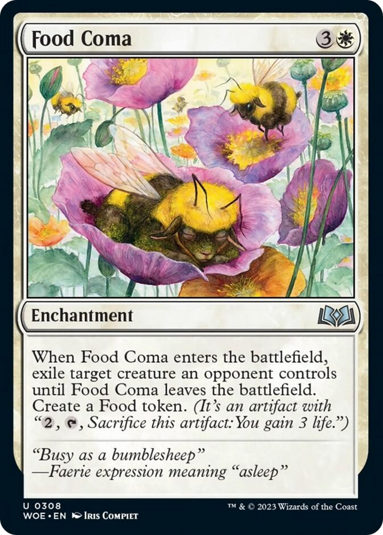 Food Coma [Wilds of Eldraine] | Exor Games New Glasgow