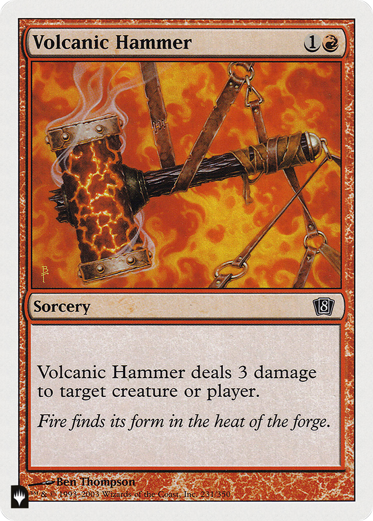 Volcanic Hammer [The List Reprints] | Exor Games New Glasgow