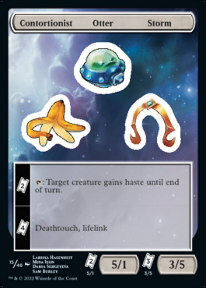 Contortionist Otter Storm [Unfinity Stickers] | Exor Games New Glasgow