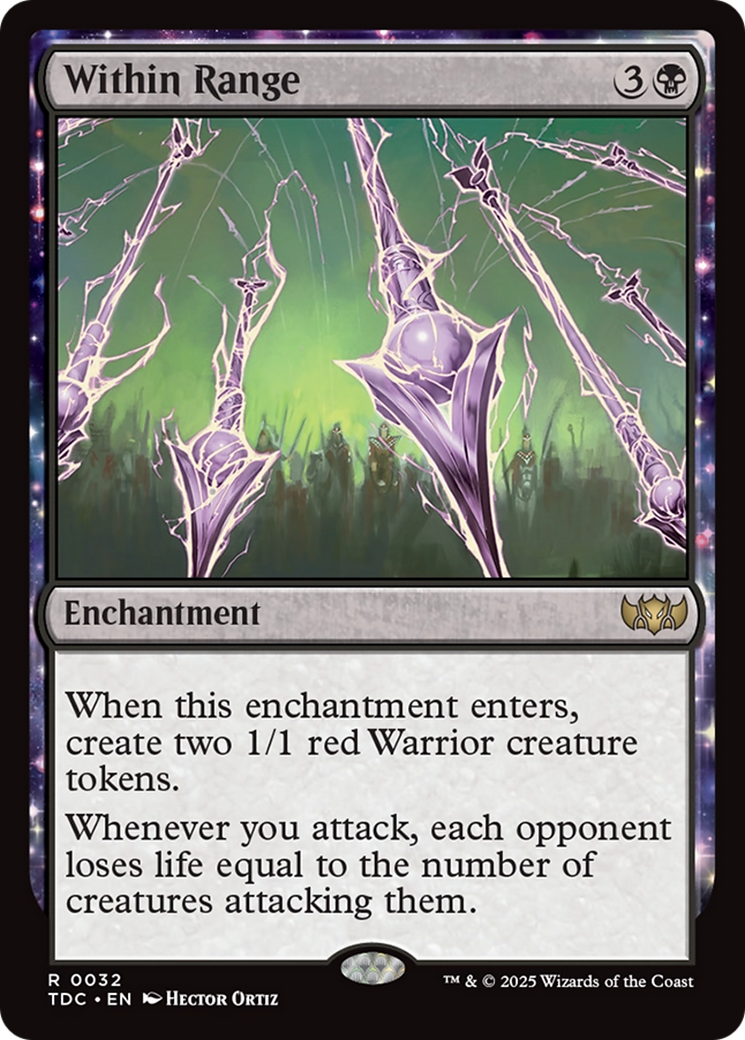 Within Range [Tarkir: Dragonstorm Commander] | Exor Games New Glasgow