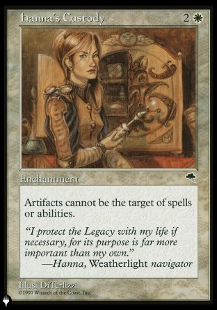 Hanna's Custody [The List] | Exor Games New Glasgow