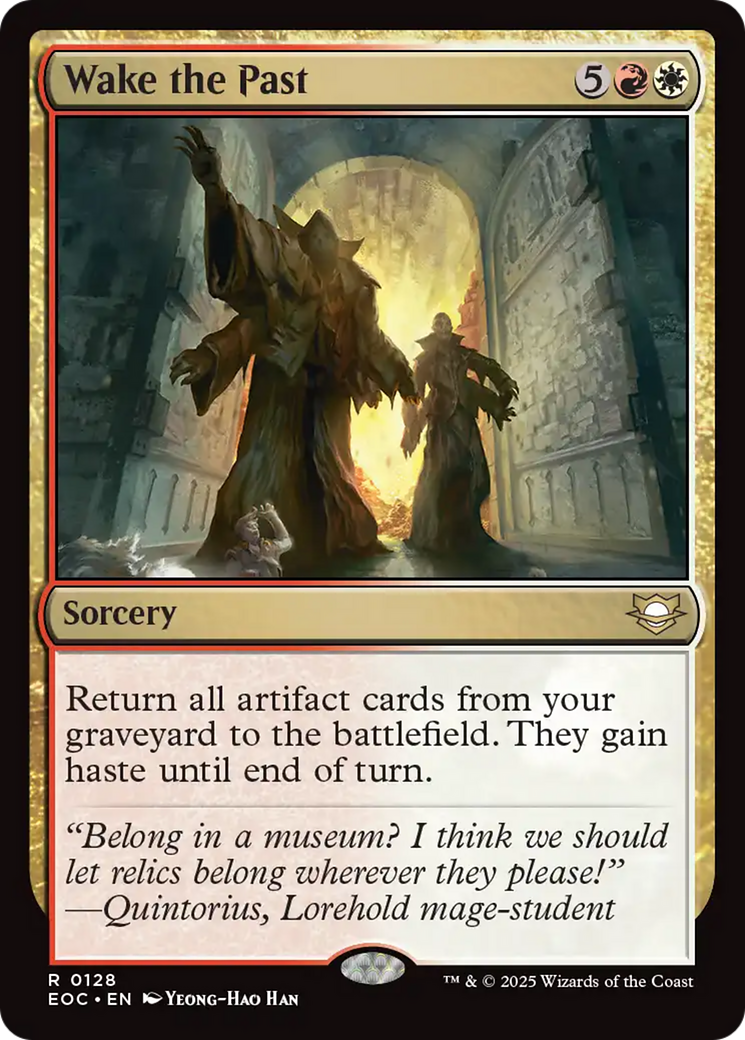 Wake the Past [Edge of Eternities Commander] | Exor Games New Glasgow