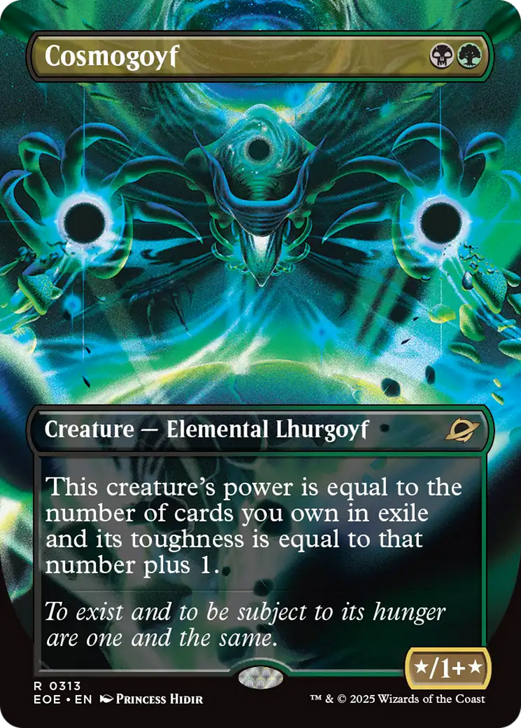 Cosmogoyf (Borderless) [Edge of Eternities] | Exor Games New Glasgow