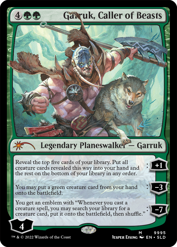 Garruk, Caller of Beasts [Secret Lair Drop Series] | Exor Games New Glasgow