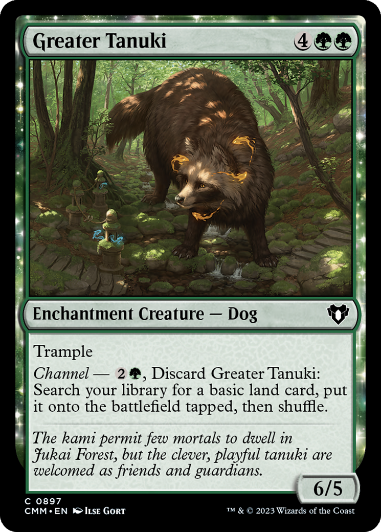 Greater Tanuki [Commander Masters] | Exor Games New Glasgow