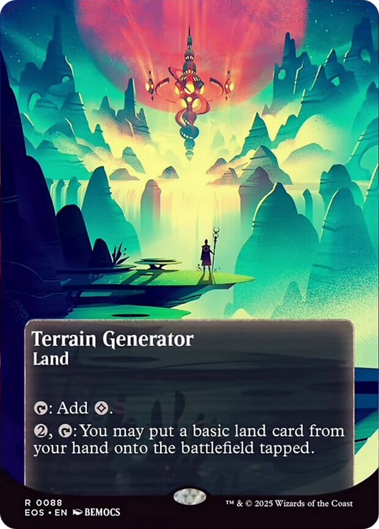 Terrain Generator (0088) (Borderless) [Edge of Eternities: Stellar Sights] | Exor Games New Glasgow