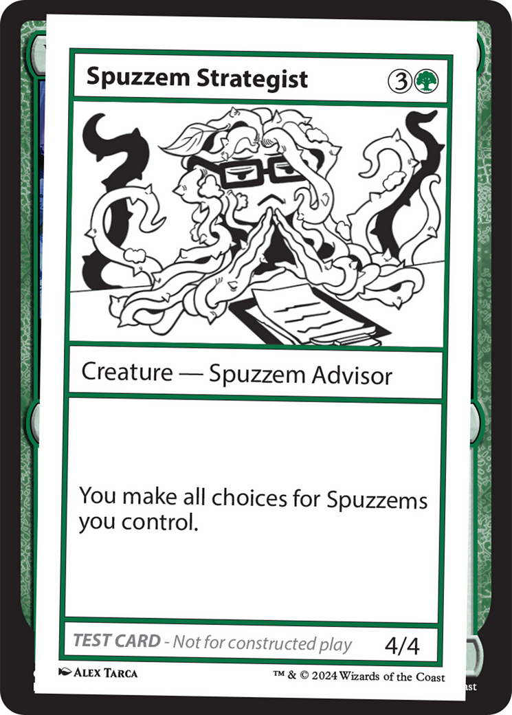 Spuzzem Strategist [Mystery Booster 2 Playtest Cards] | Exor Games New Glasgow