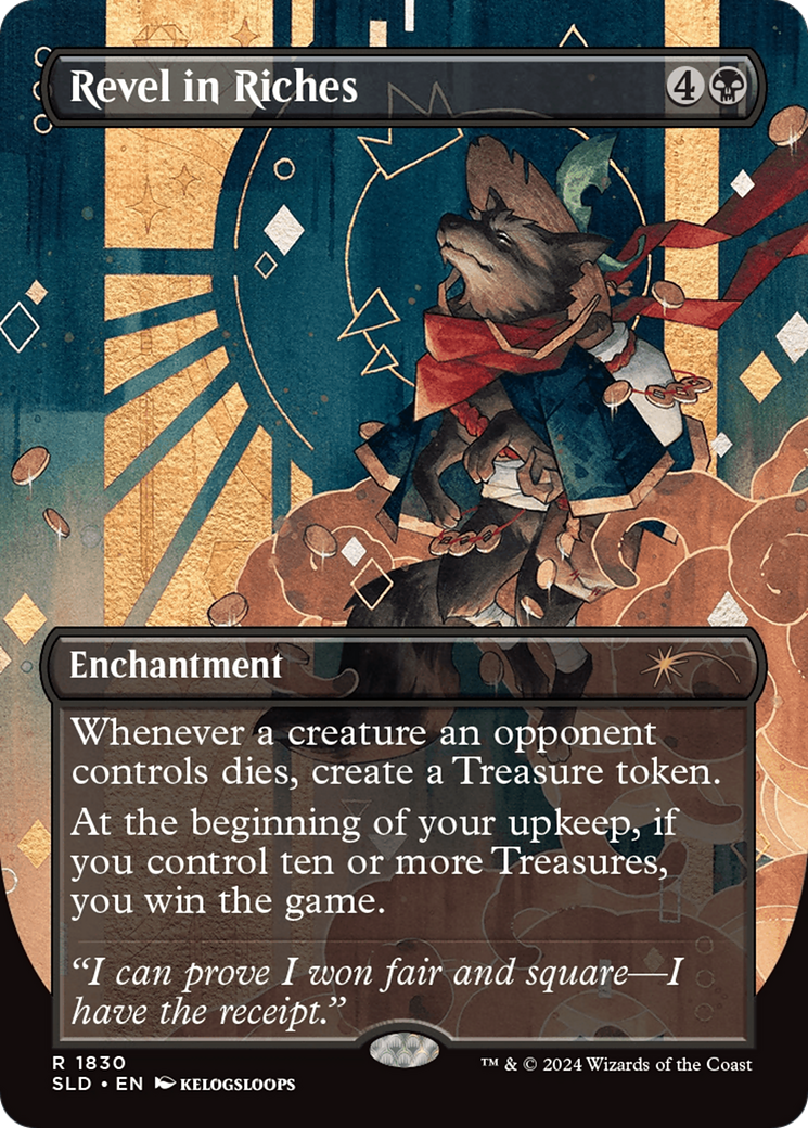 Revel in Riches (Rainbow Foil) [Secret Lair Drop Series] | Exor Games New Glasgow