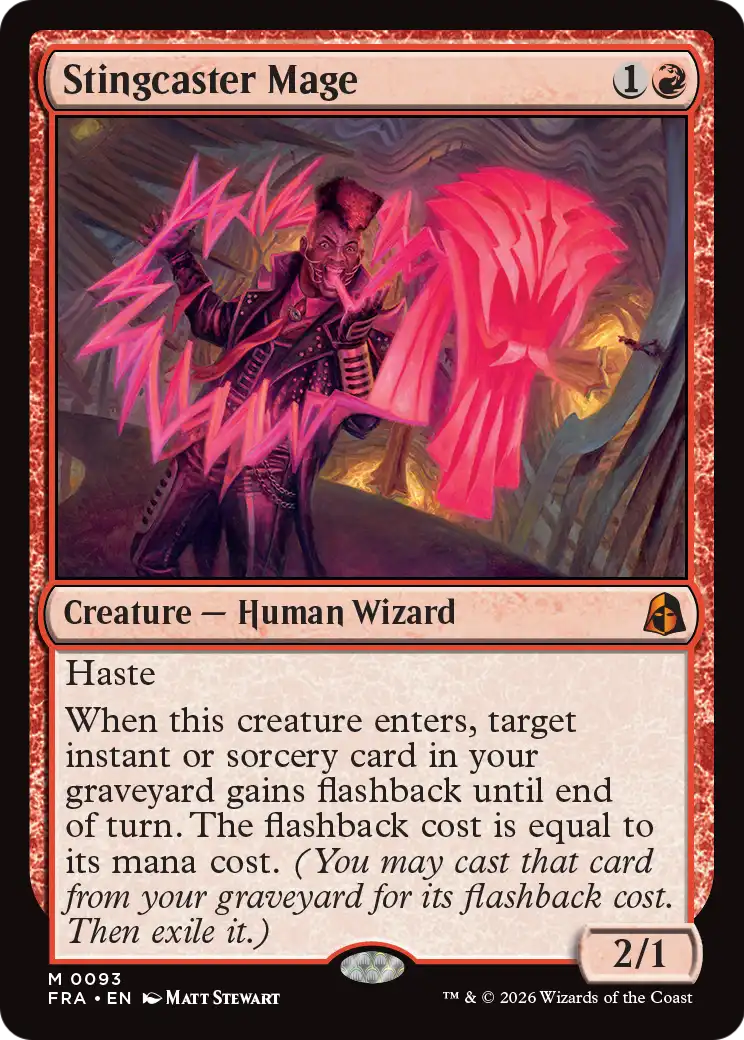 Stingcaster Mage [Reality Fracture] | Exor Games New Glasgow