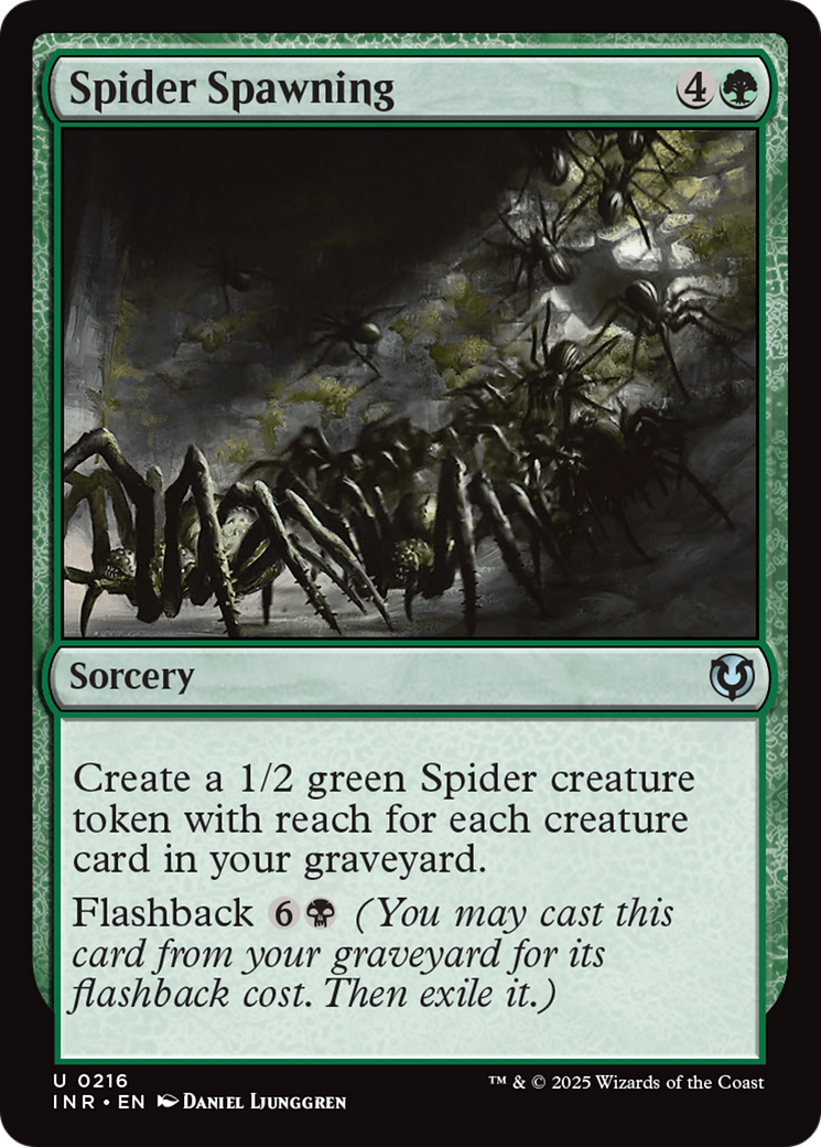 Spider Spawning [Innistrad Remastered] | Exor Games New Glasgow