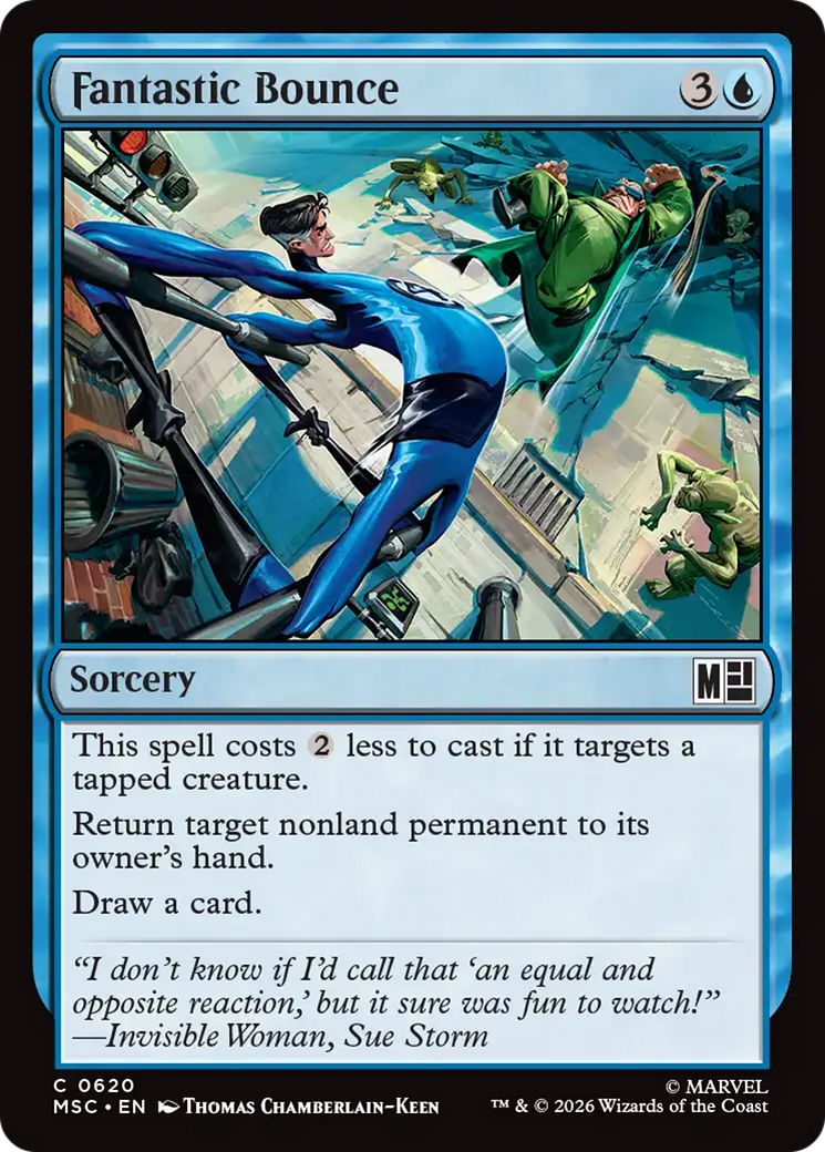 Fantastic Bounce [Marvel Super Heroes Commander] | Exor Games New Glasgow
