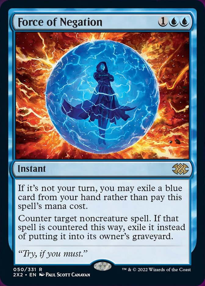 Force of Negation [Double Masters 2022] | Exor Games New Glasgow