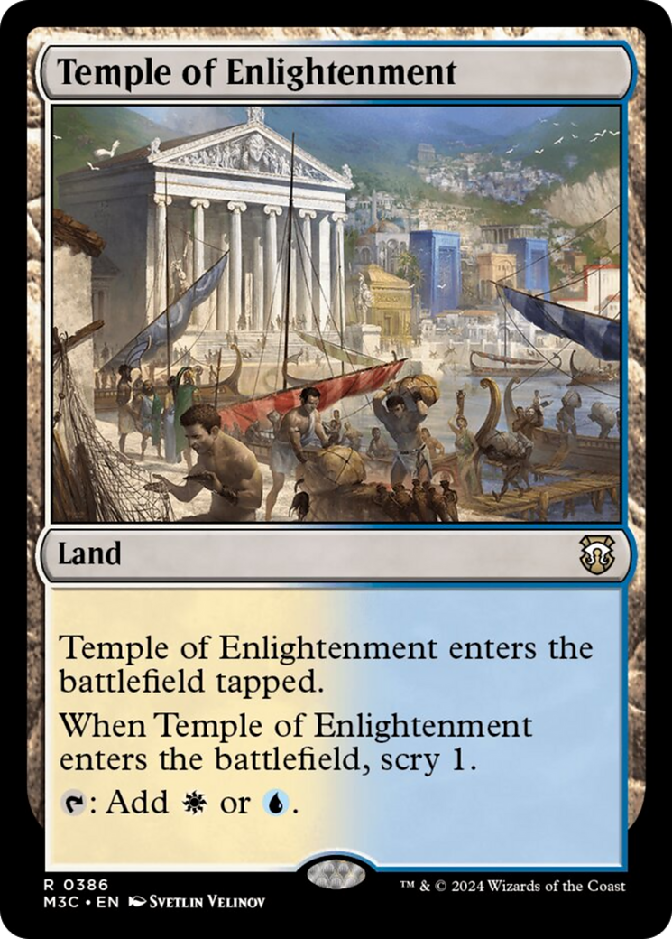 Temple of Enlightenment [Modern Horizons 3 Commander] | Exor Games New Glasgow