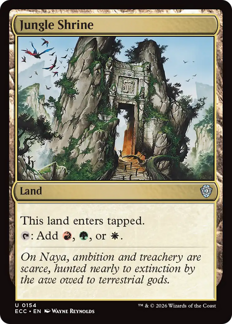 Jungle Shrine [Lorwyn Eclipsed Commander] | Exor Games New Glasgow