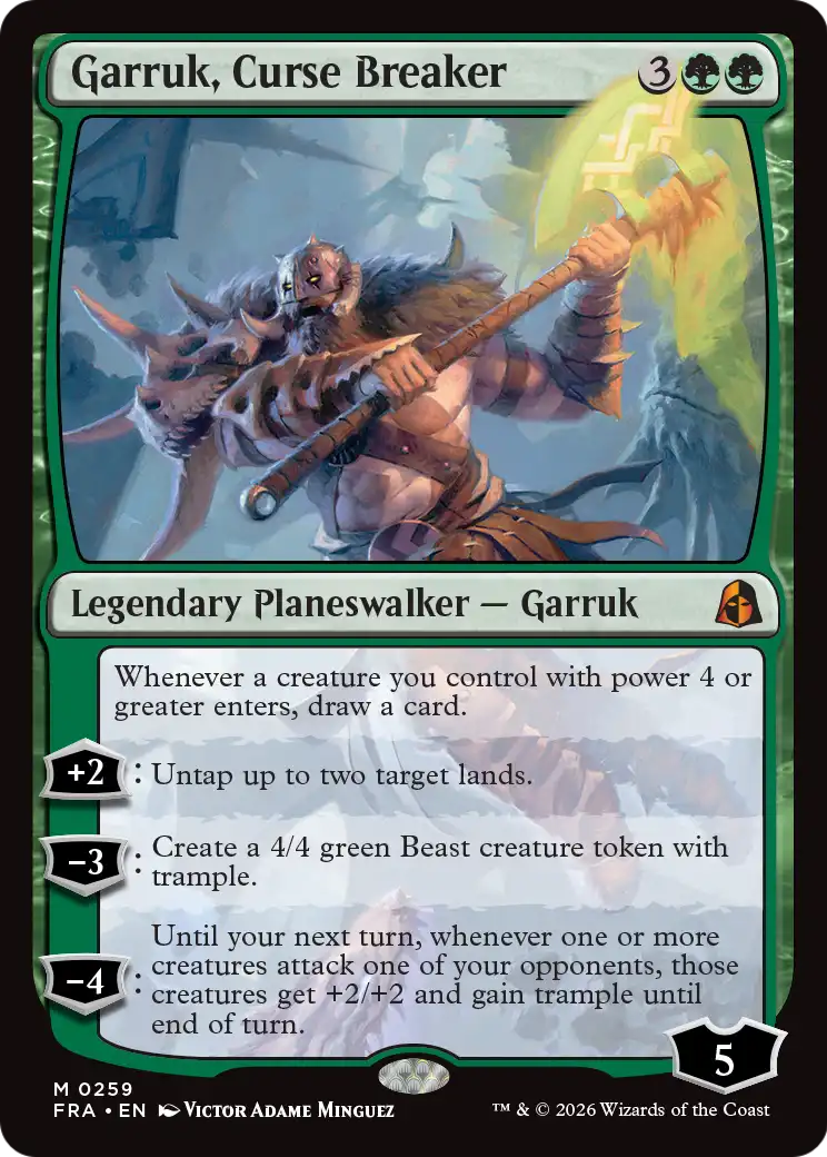 Garruk, Curse Breaker [Reality Fracture] | Exor Games New Glasgow