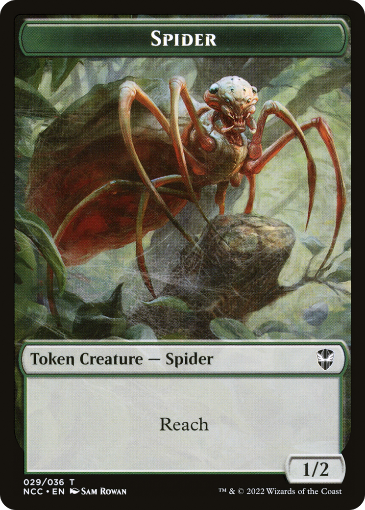 Treasure // Spider Double-Sided Token [The List] | Exor Games New Glasgow