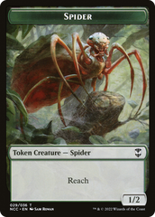 Treasure // Spider Double-Sided Token [The List] | Exor Games New Glasgow