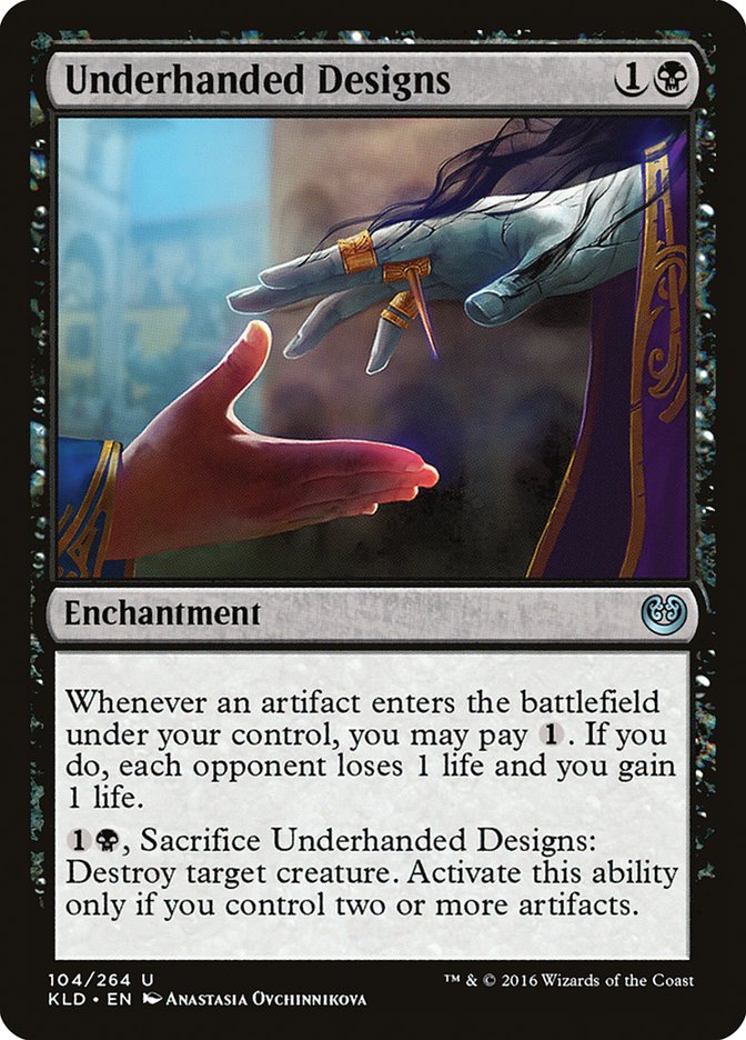 Underhanded Designs [Kaladesh] | Exor Games New Glasgow