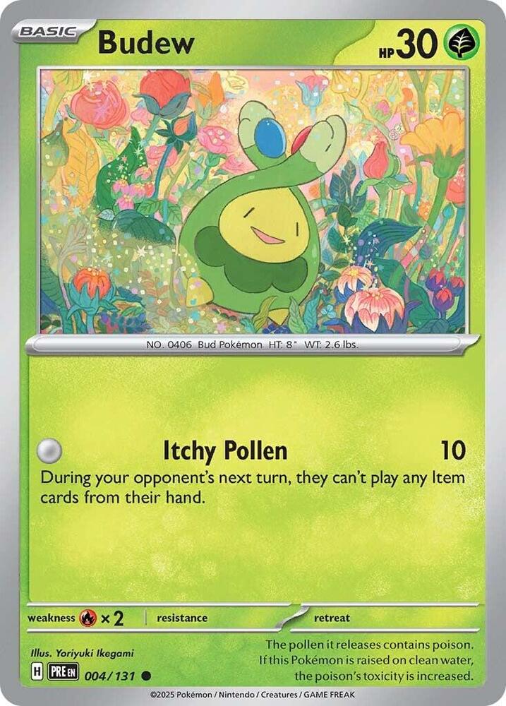 Budew (004/131) [Scarlet & Violet: Prismatic Evolutions] | Exor Games New Glasgow