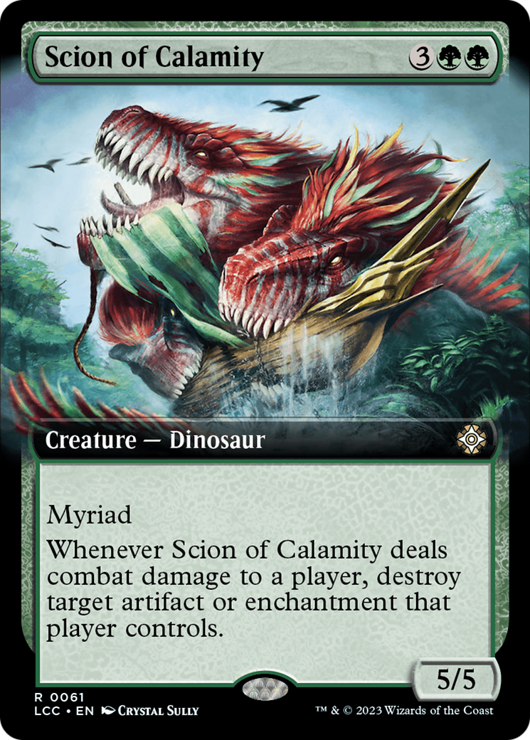 Scion of Calamity (Extended Art) [The Lost Caverns of Ixalan Commander] | Exor Games New Glasgow