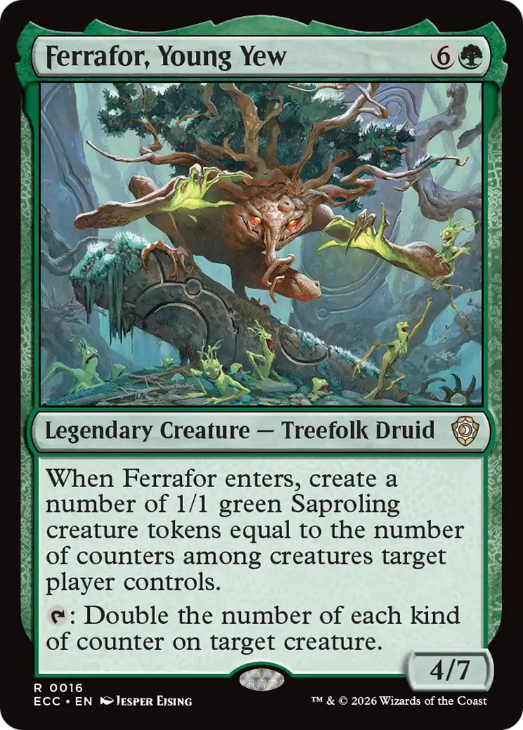 Ferrafor, Young Yew [Lorwyn Eclipsed Commander] | Exor Games New Glasgow