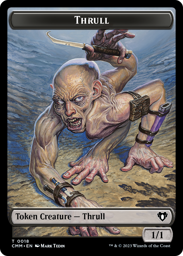 Thrull Token [Commander Masters Tokens] | Exor Games New Glasgow