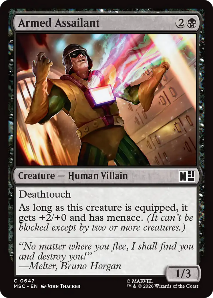 Armed Assailant [Marvel Super Heroes Commander] | Exor Games New Glasgow