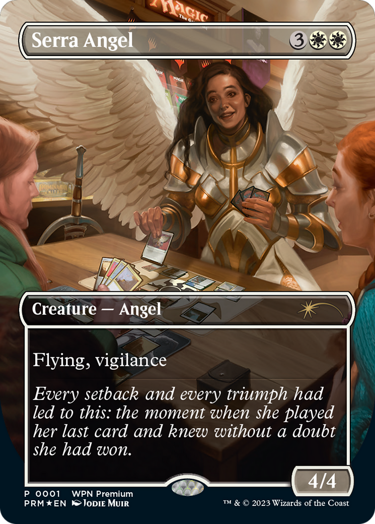 Serra Angel [Wizards Play Network 2024] | Exor Games New Glasgow