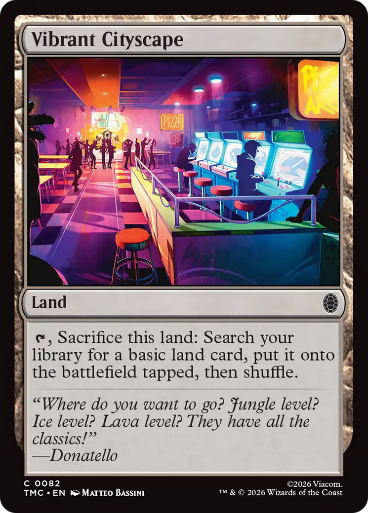 Vibrant Cityscape [Teenage Mutant Ninja Turtles Commander] | Exor Games New Glasgow