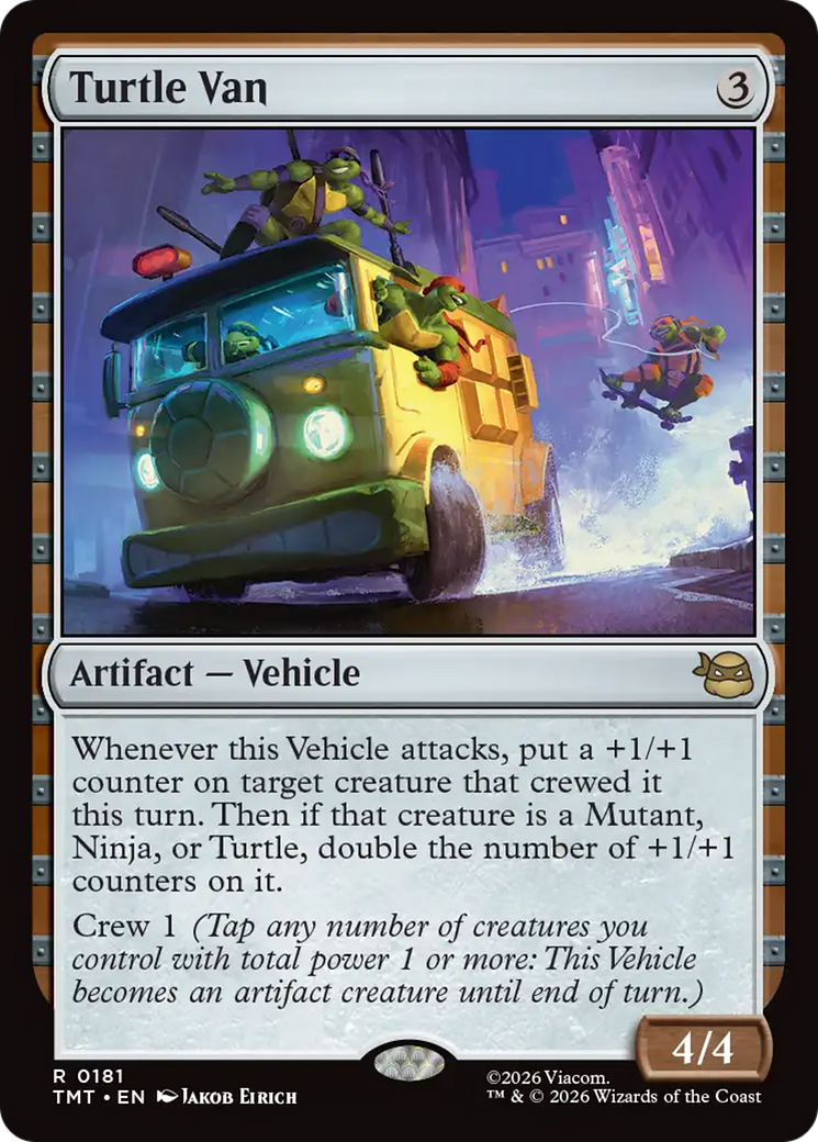 Turtle Van [Teenage Mutant Ninja Turtles] | Exor Games New Glasgow