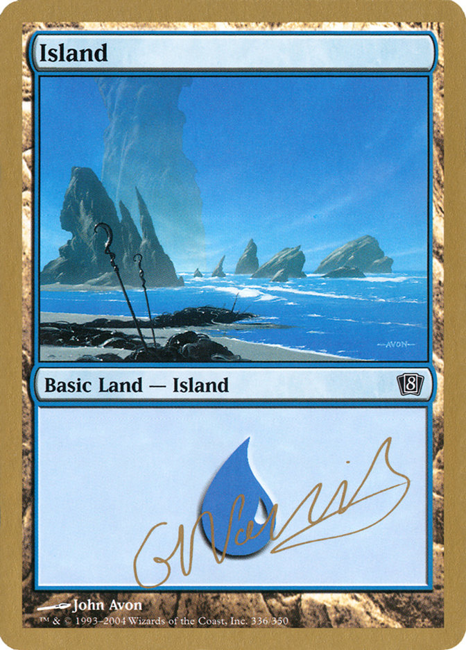 Island (gn336) (Gabriel Nassif) [World Championship Decks 2004] | Exor Games New Glasgow