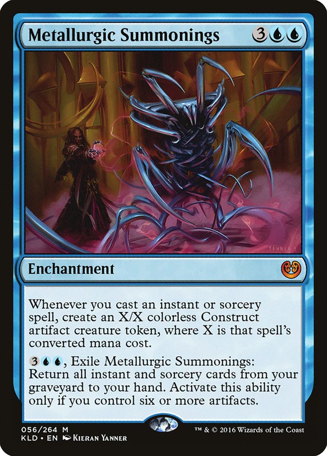 Metallurgic Summonings [Kaladesh] | Exor Games New Glasgow