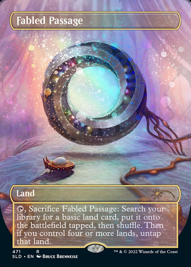 Fabled Passage (Galaxy Foil) [Secret Lair Drop Series] | Exor Games New Glasgow