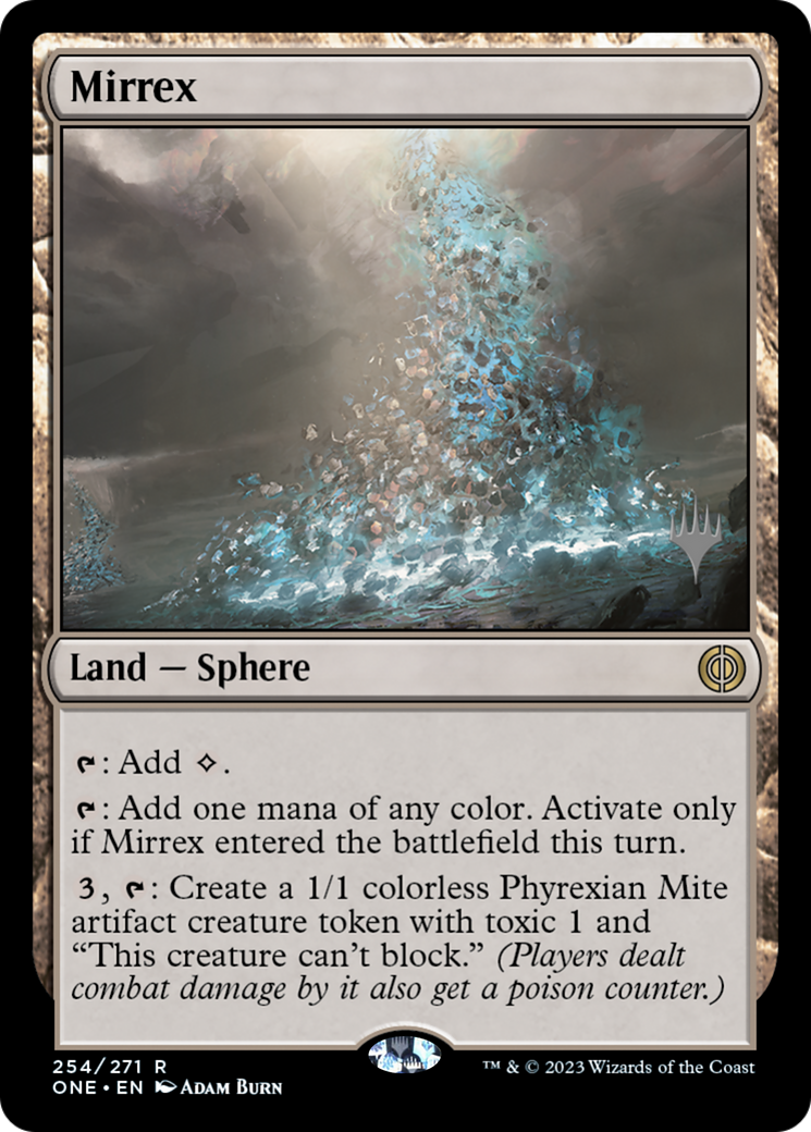 Mirrex (Promo Pack) [Phyrexia: All Will Be One Promos] | Exor Games New Glasgow