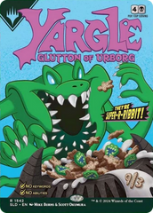 Yargle, Glutton of Urborg (Rainbow Foil) [Secret Lair Drop Series] | Exor Games New Glasgow