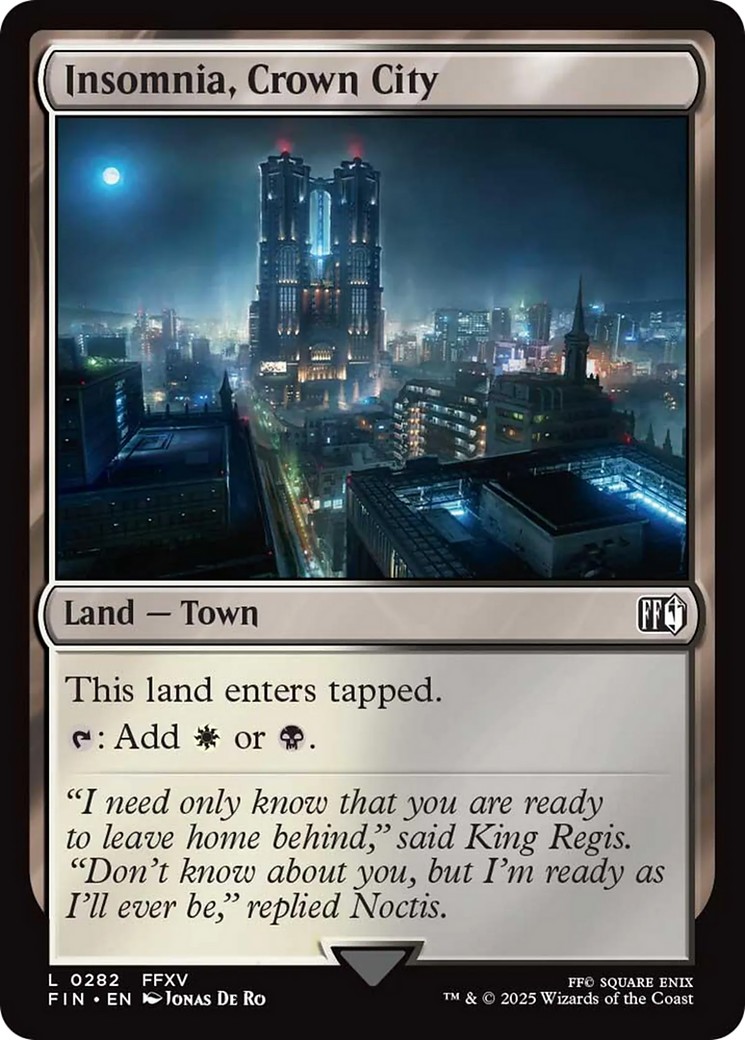 Insomnia, Crown City [FINAL FANTASY] | Exor Games New Glasgow