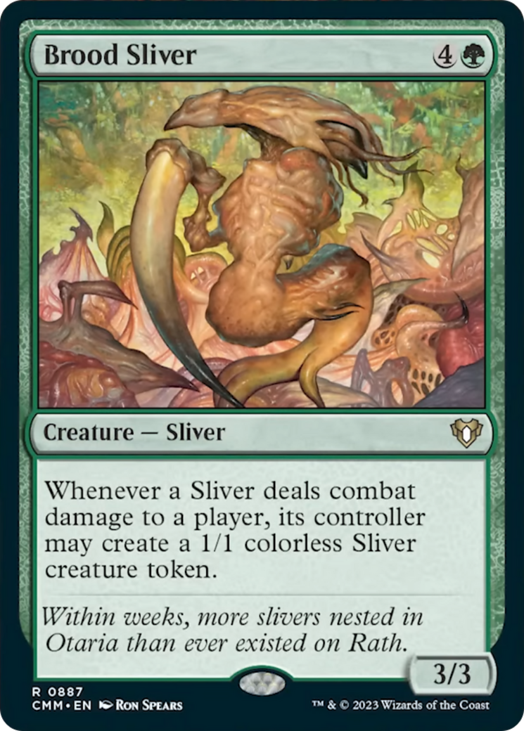 Brood Sliver [Commander Masters] | Exor Games New Glasgow