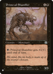 Primeval Shambler [The List Reprints] | Exor Games New Glasgow