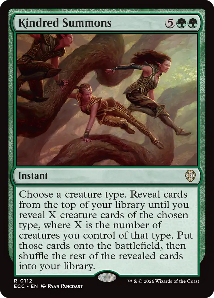 Kindred Summons [Lorwyn Eclipsed Commander] | Exor Games New Glasgow