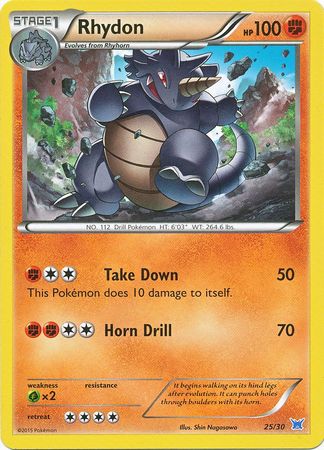 Rhydon (25/30) [XY: Trainer Kit 2 - Latios] | Exor Games New Glasgow