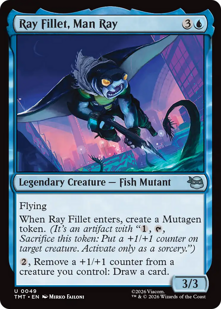 Ray Fillet, Man Ray [Teenage Mutant Ninja Turtles] | Exor Games New Glasgow