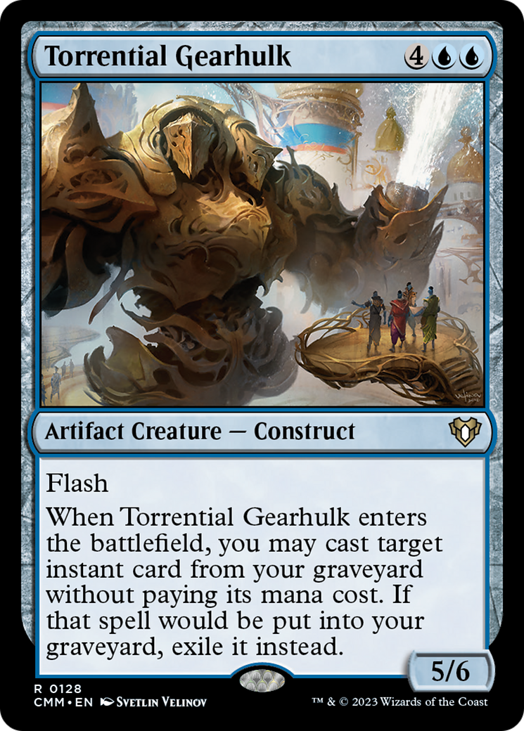 Torrential Gearhulk [Commander Masters] | Exor Games New Glasgow