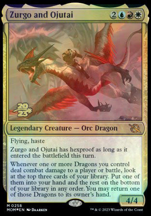 Zurgo and Ojutai [March of the Machine Prerelease Promos] | Exor Games New Glasgow