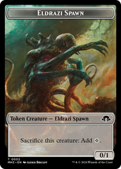 Eldrazi Spawn // Spellgorger Weird Double-Sided Token [Modern Horizons 3 Tokens] | Exor Games New Glasgow